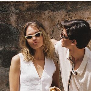 Le Specs Lost Days Sunglasses in Pistachio